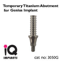 Temporary Titanium for GENIUS 3050G LOGO