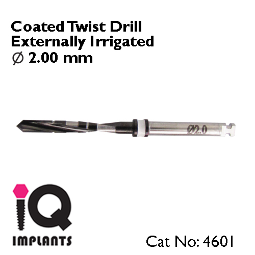 Coated Twist Implant Drill 1 Coated Twist Implant Drill 1