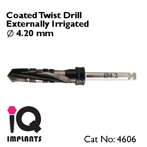 Coated Twist Implant Drill 6 Coated Twist Implant Drill 6