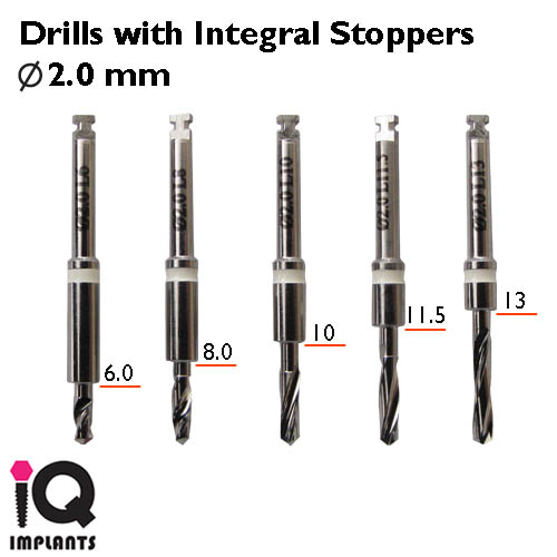 Drill with integral stopper 2.0 LOGO Drill with integral stopper 2.0 LOGO
