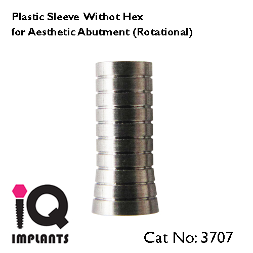 Special Offer 5 Titanium Sleeves (rotational) for Aesthetic Abutment