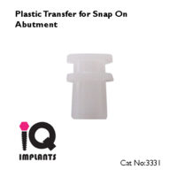 Plastic Transfer for Snap On Abutment